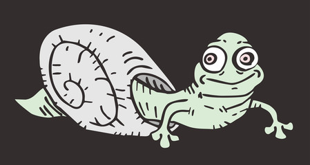Smile bizarre animal