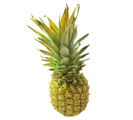 Pineapple isolated on white background