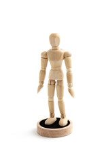 Деревянный манекен, игрушка