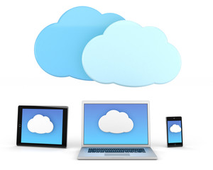 cloud computing concept