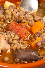 Lentil stew