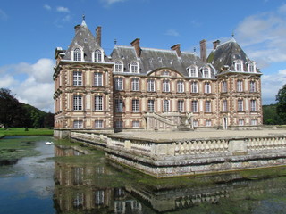 Fototapeta na wymiar Chateau de Cany (Normandia, Francja)