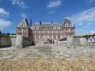 Fototapeta na wymiar Chateau de Cany (Normandie, France)