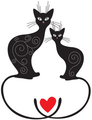 Pair of cats