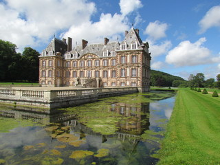 Fototapeta na wymiar Chateau de Cany (Normandia, Francja)