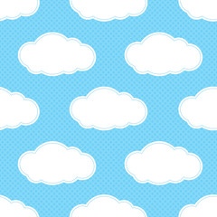 Seamless Cloud Pattern