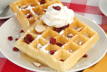 Gourmet waffles