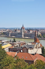 Naklejka premium Hungarian Parliament