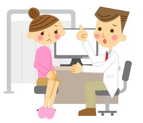 診察　女性　困る