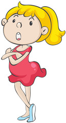 a girl