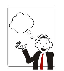 presentation of a businessmen