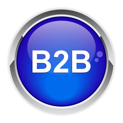 bouton internet B2B icon.