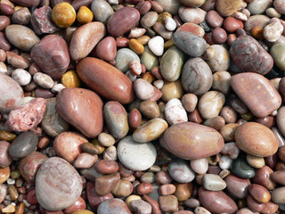 Background bunte Steine