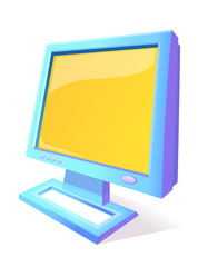 vector icon computer