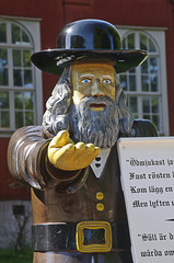 Swedish folklore - Statue of Rosenbom