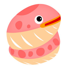 巳　蛇　かわいい