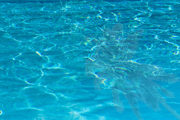 eau bleue surface piscine