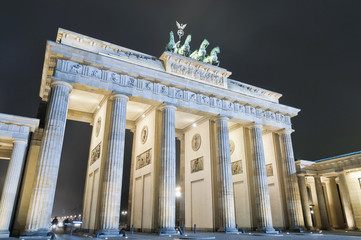 Obraz premium The Brandenburger Tor at Berlin, Germany
