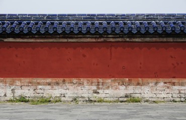 Chinese ancient traditional style of wall.