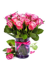 pink roses