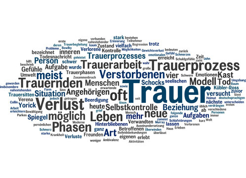 Phasen der trauer die
