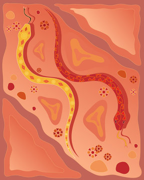 australian snake design