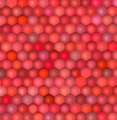 3d fish scale red pink abstract pattern surface