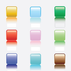 Colorful buttons