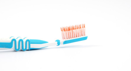 zahnbürste blau weiss