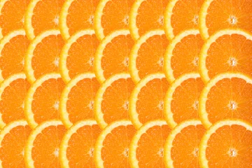 Selbstklebende Fototapeten Orangenscheiben © conzorb