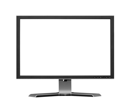 Isolated widescreen lcd monitor