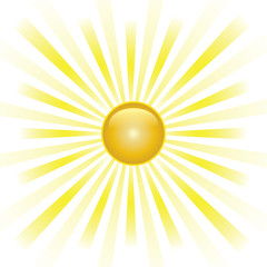 Sunburst abstract vector.