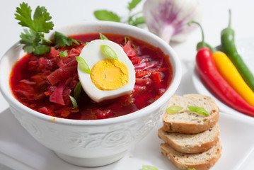Cold Borsch Soup