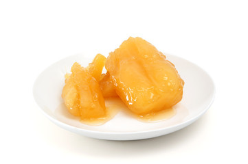 potato in sugar syrup
