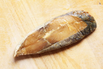 a piece of salted fish