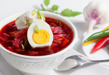 Cold Borsch Soup