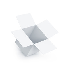 White cube box.
