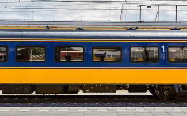 Dutch first class train car