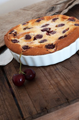 Clafouti frisch aus dem Ofen