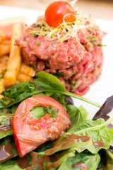 Raw beef