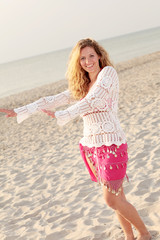 Bauchtanz am Strand