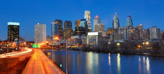 Zelfklevend Fotobehang Philadelphia centrum stad © SeanPavonePhoto