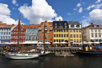 COPENHAGEN. NYHAVN CANAL.