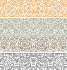 Ornamental seamless pattern