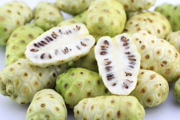 Morinda citrifolia or noni fruit for health