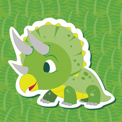 cute dinosaur sticker06