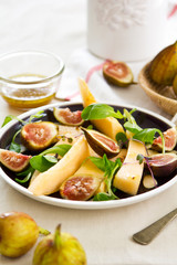 Fig and Melon with almond salad