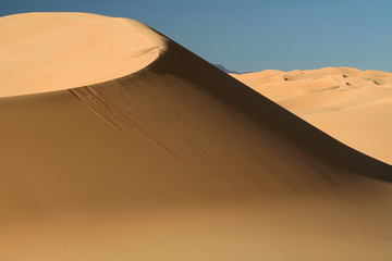 Fototapeta na wymiar Idealne wydma w Saharze (Niger)