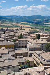 Obraz premium Panoramic view of Orvieto. Umbria. Italy.