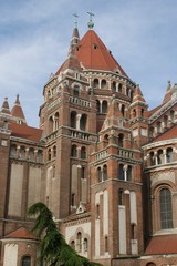 Fototapeta na wymiar Kościół wotywny Szeged, Węgry